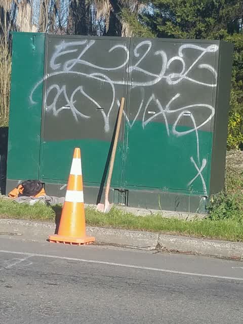 Graffiti, a report photo