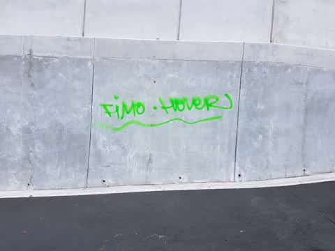 Graffiti, a report photo