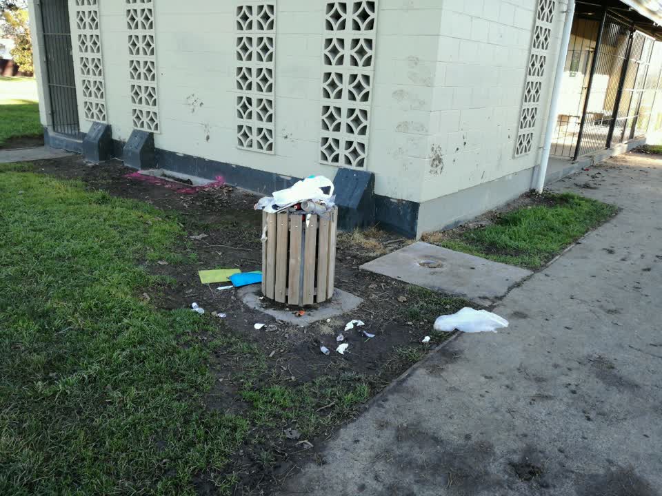 The photograph attached to this parks report