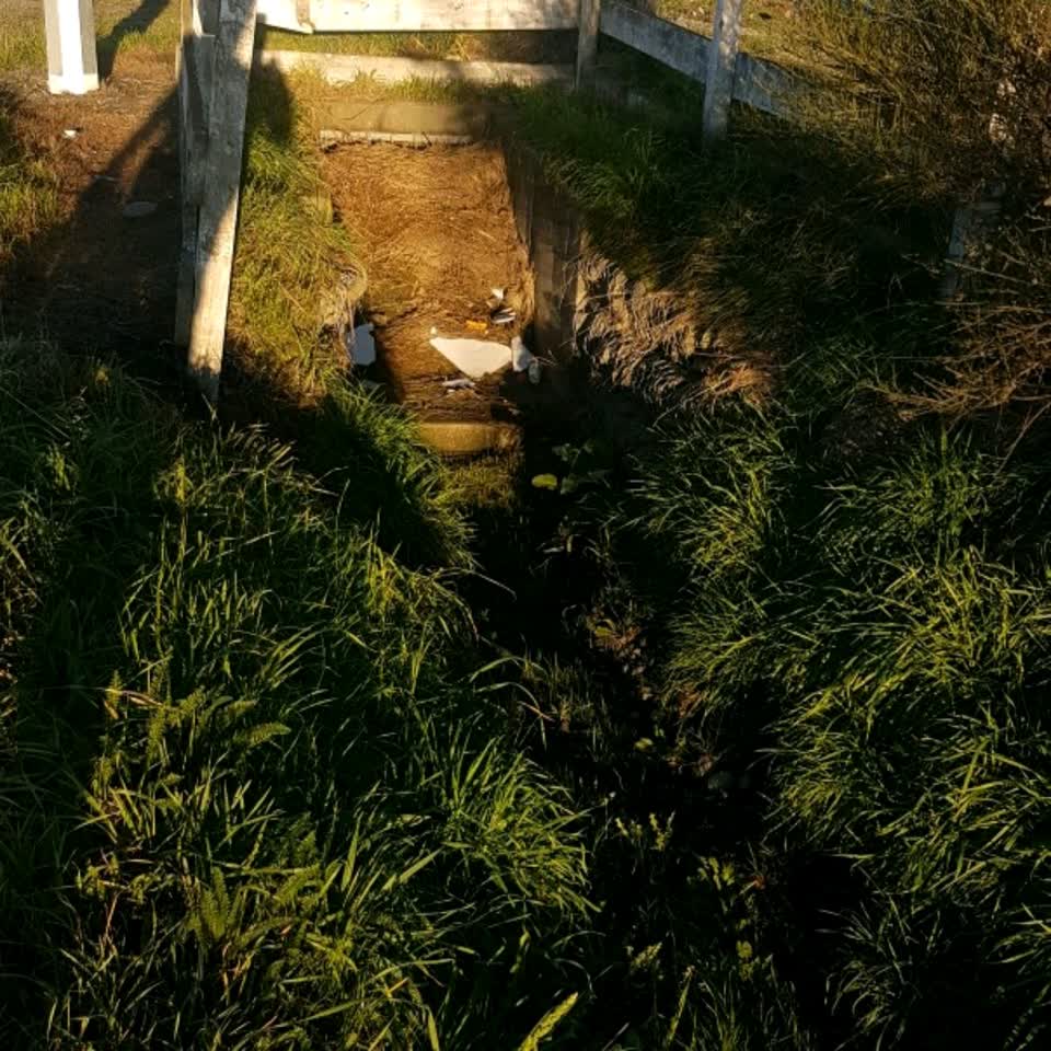 The photograph attached to this wastewater/stormwater report