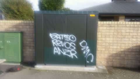 Graffiti, a report photo