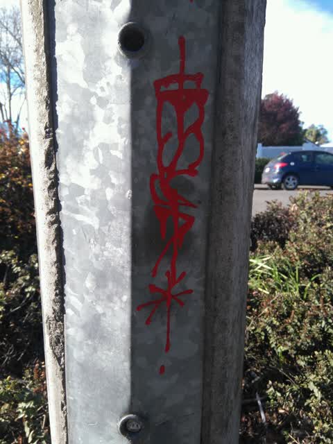 Graffiti, a report photo