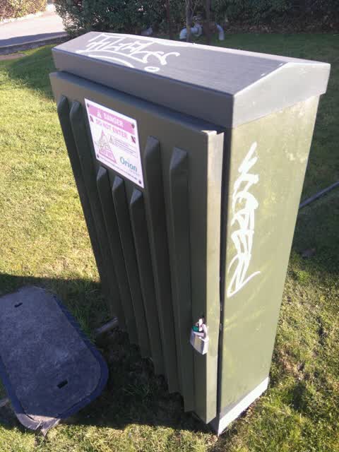 Graffiti, a report photo