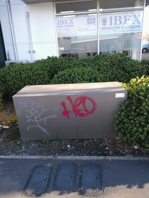Graffiti, a report photo