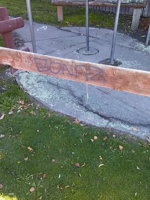 Graffiti — a report photo