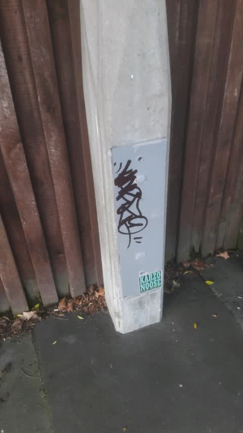 Graffiti, a report photo