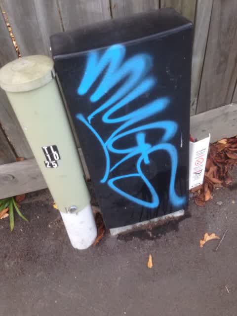 Graffiti, a report photo