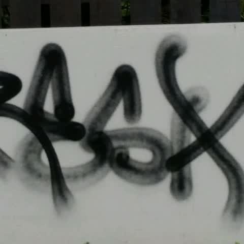 Graffiti, a report photo