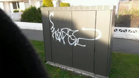 Graffiti, a report photo