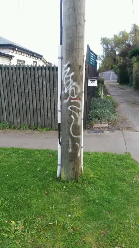 Graffiti, a report photo