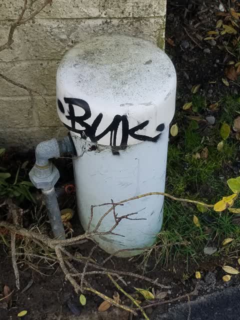 Graffiti, a report photo