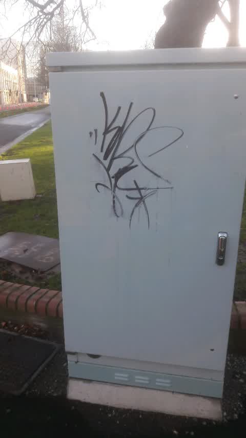 Graffiti — a report photo