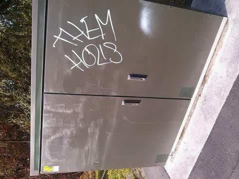 Graffiti, a report photo