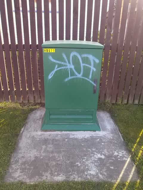 Graffiti, a report photo