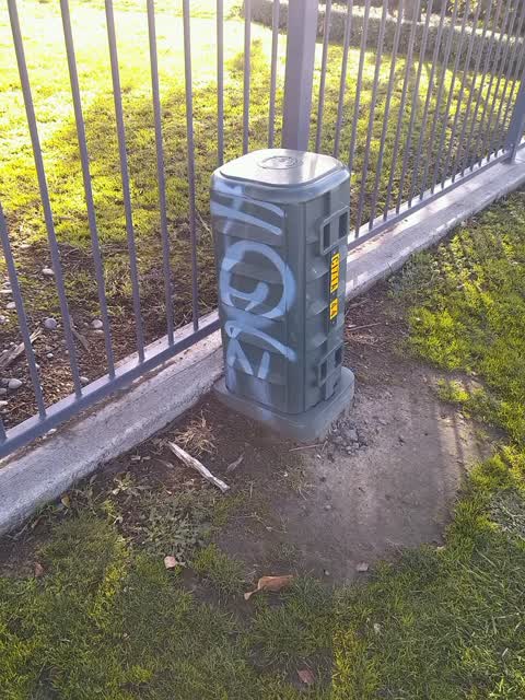 Graffiti, a report photo