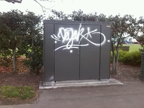 Graffiti, a report photo