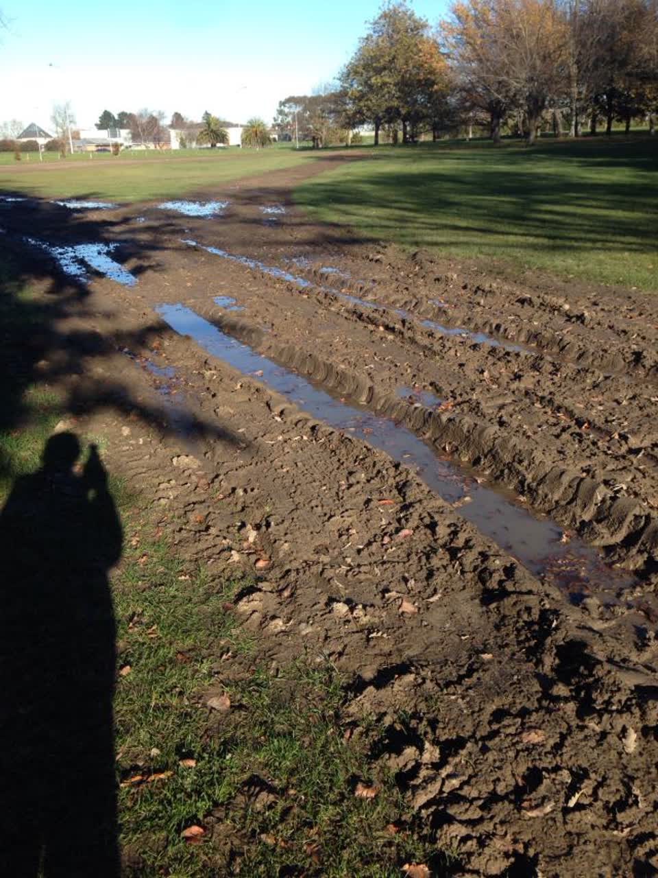 The photograph attached to this parks report