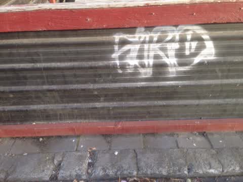 Graffiti, a report photo