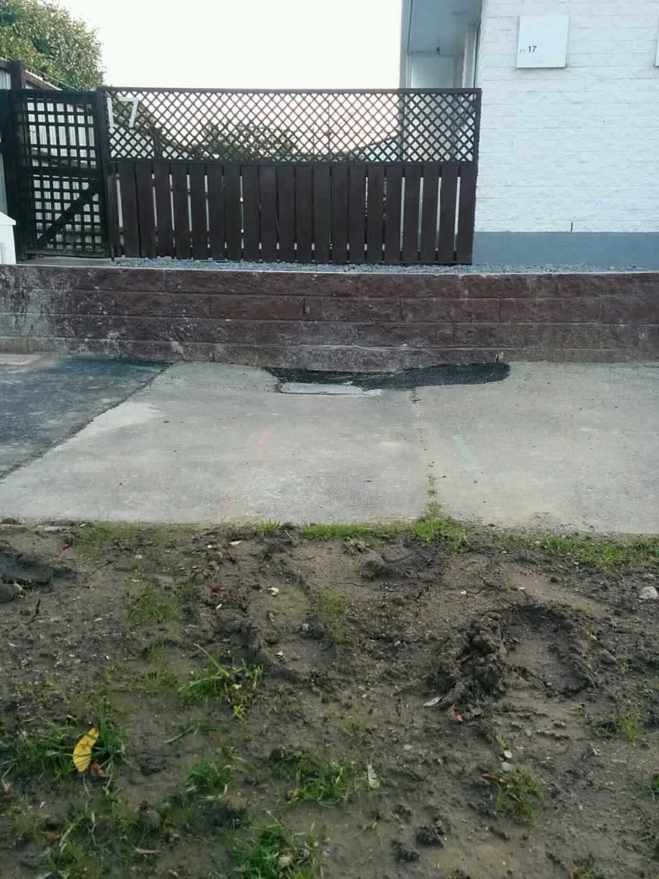 The photograph attached to this wastewater/stormwater report