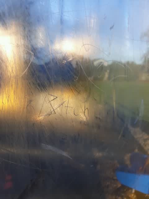 Graffiti, a report photo