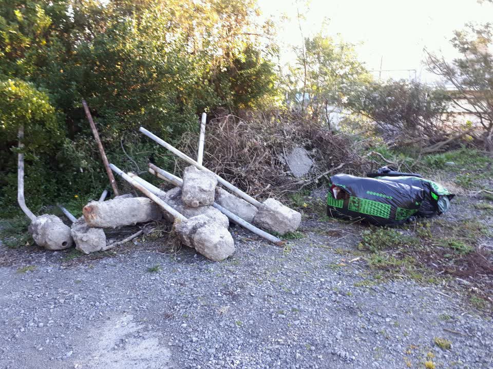 The photograph attached to this parks report