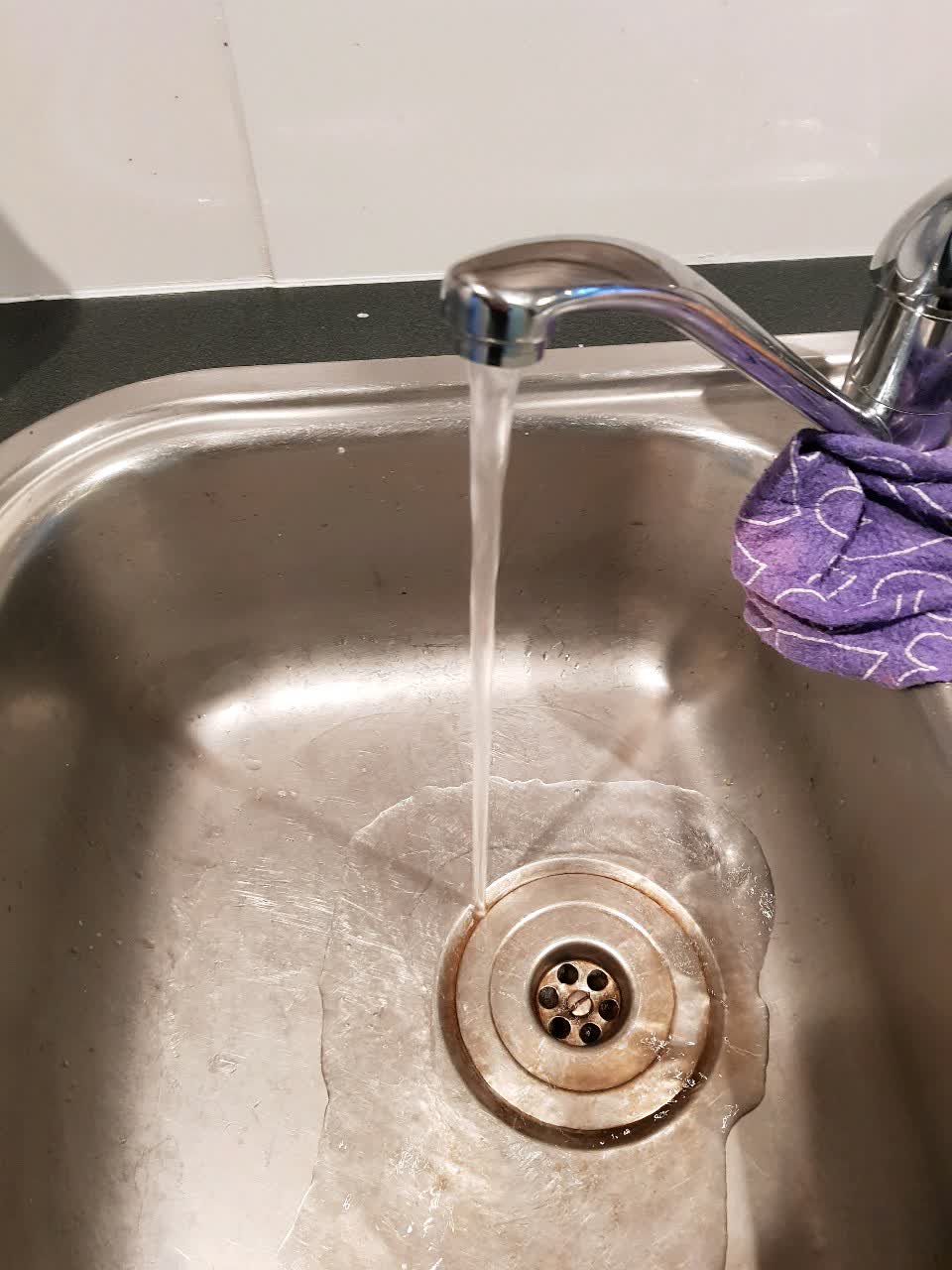 The photograph attached to this water supply report