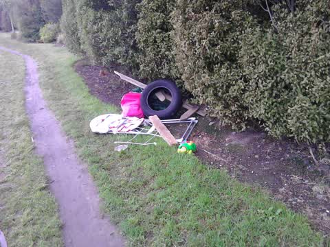 Rubbish/Recycling, a report photo