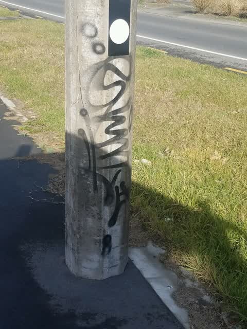 Graffiti, a report photo
