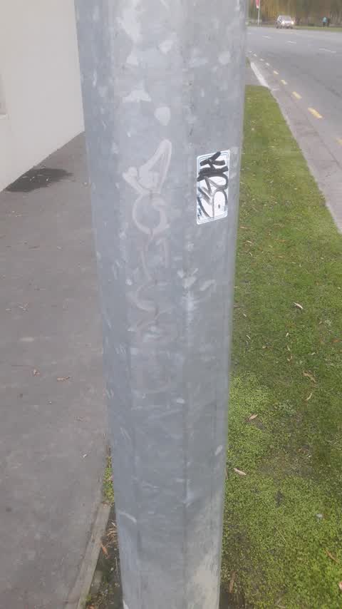 Graffiti, a report photo