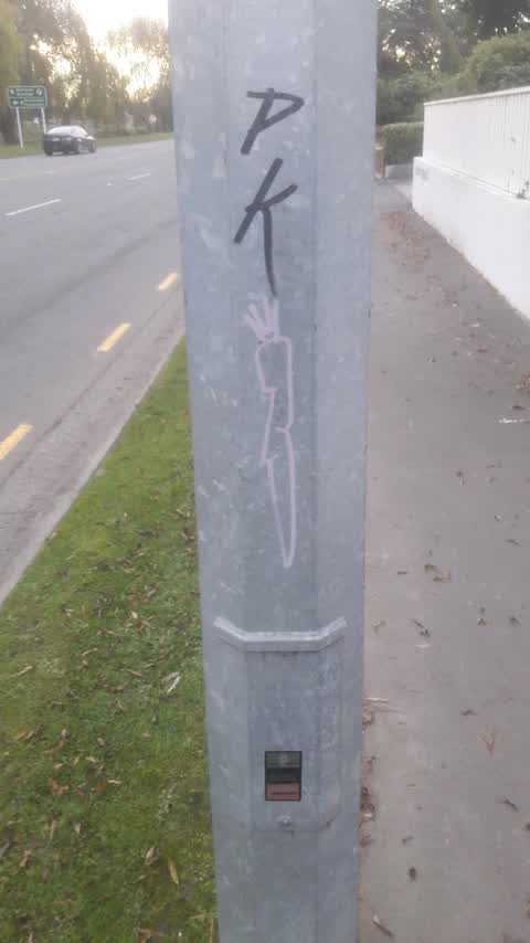 Graffiti, a report photo
