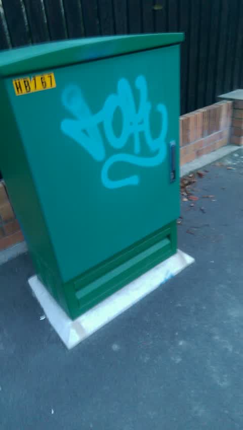 Graffiti, a report photo