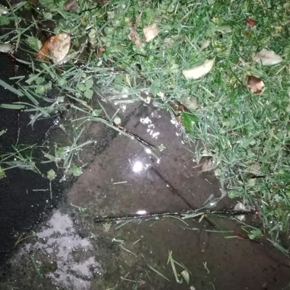 The photograph attached to this wastewater/stormwater report