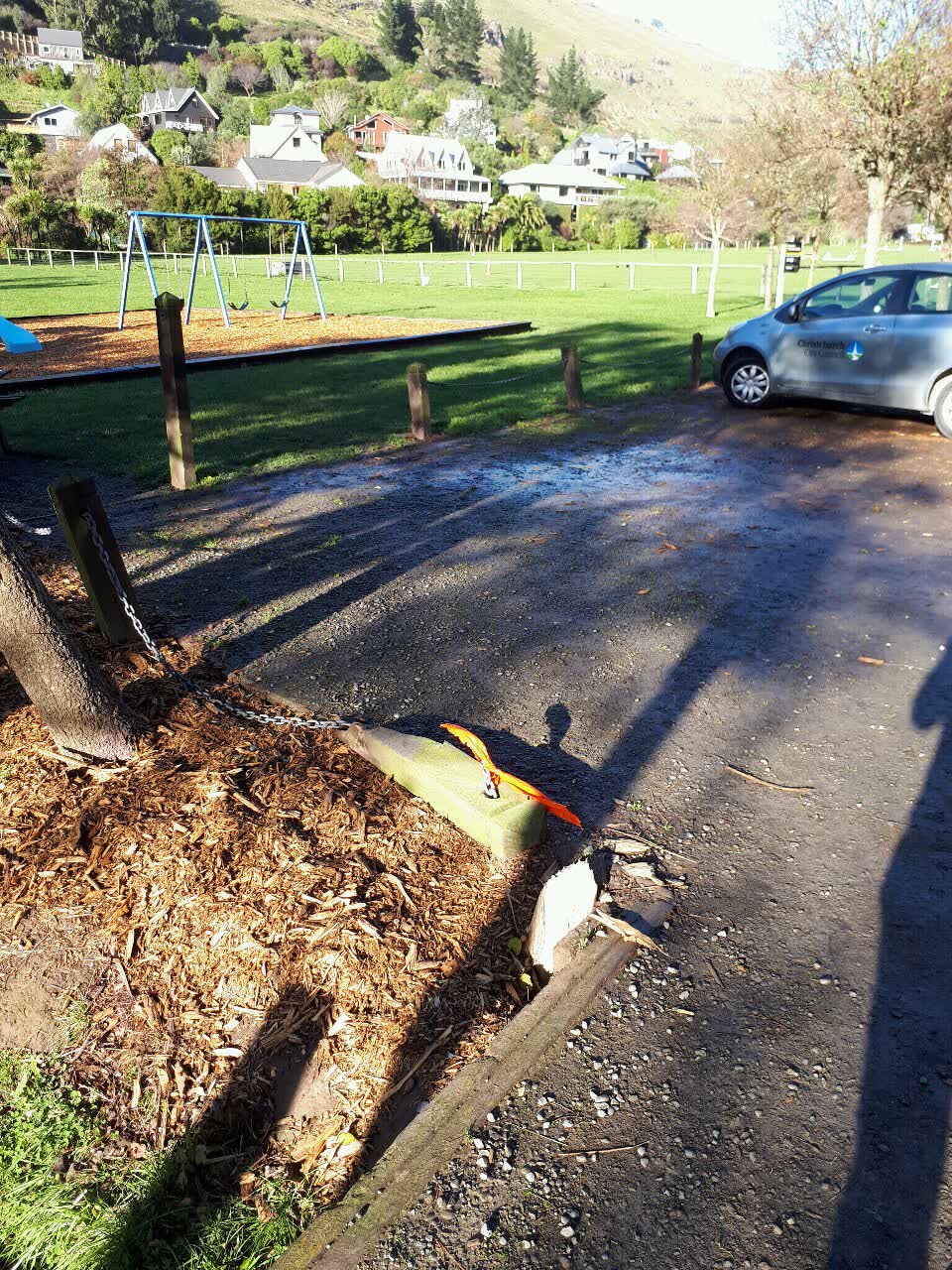 The photograph attached to this parks report