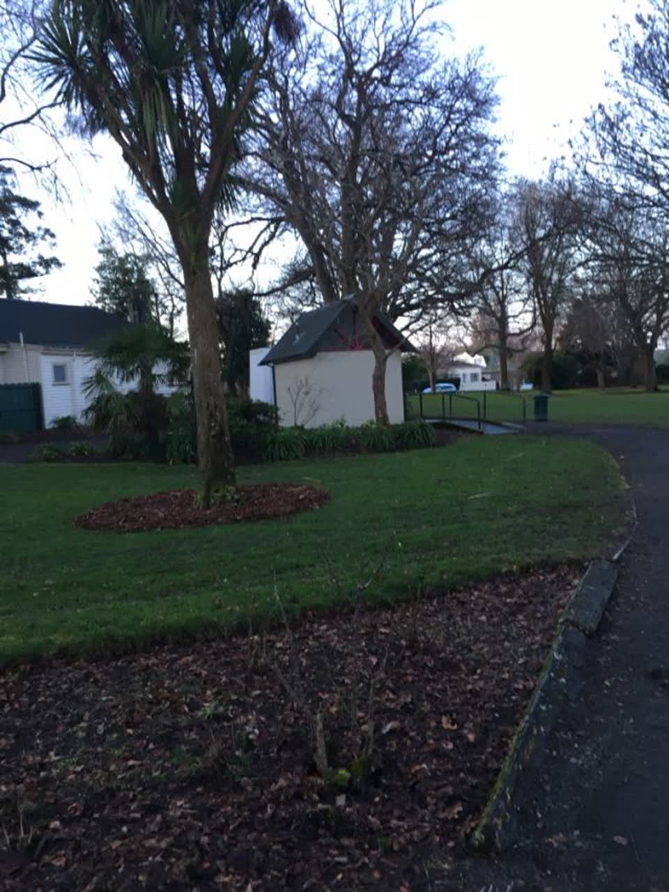 The photograph attached to this parks report