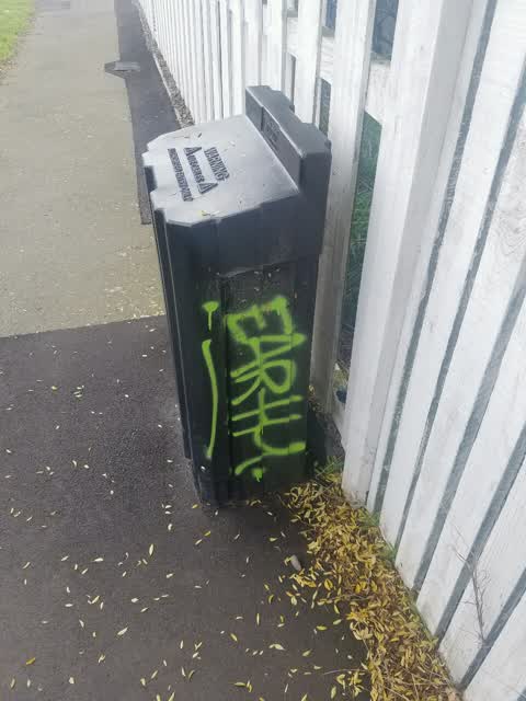 Graffiti, a report photo