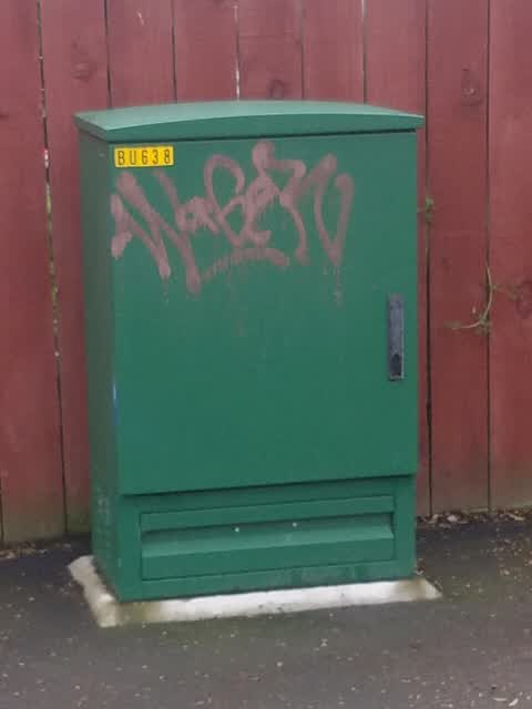 Graffiti, a report photo