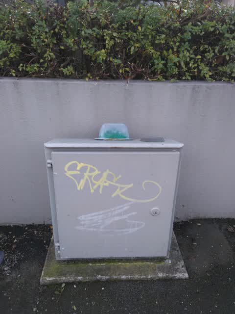 Graffiti, a report photo