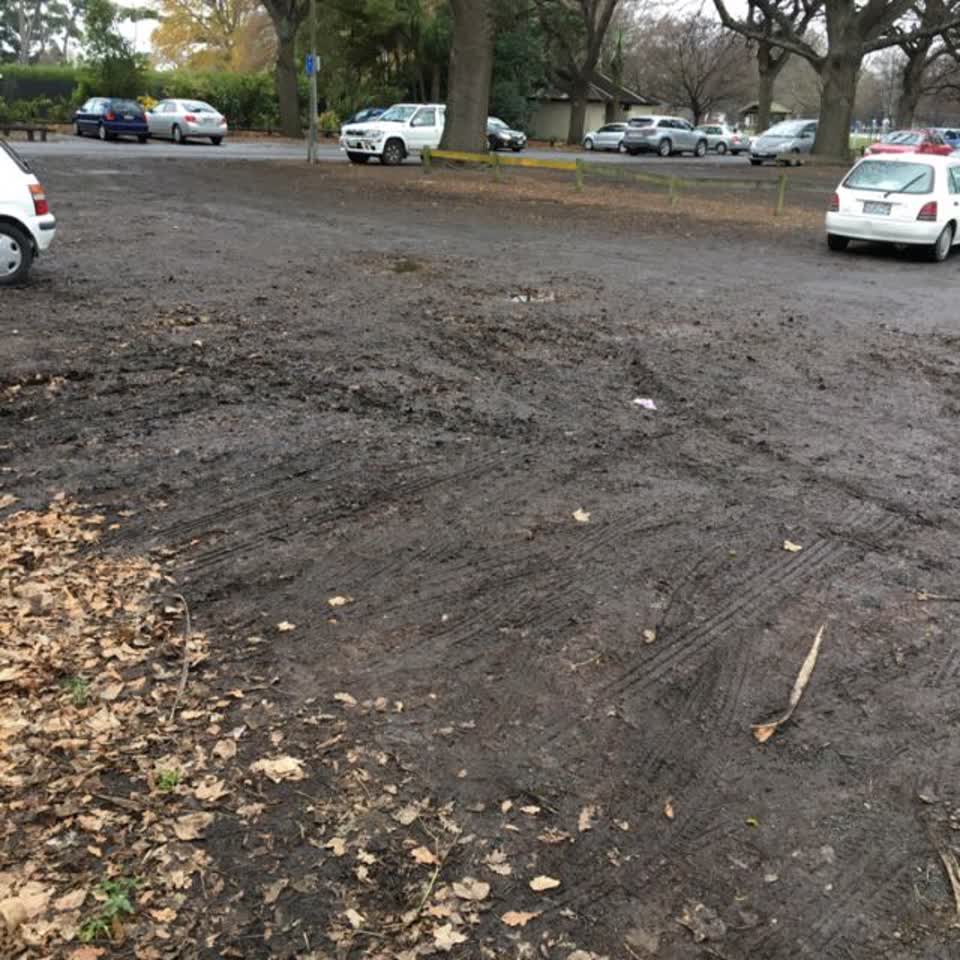 The photograph attached to this parks report
