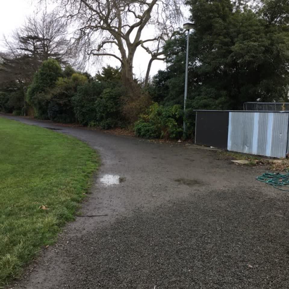 The photograph attached to this parks report