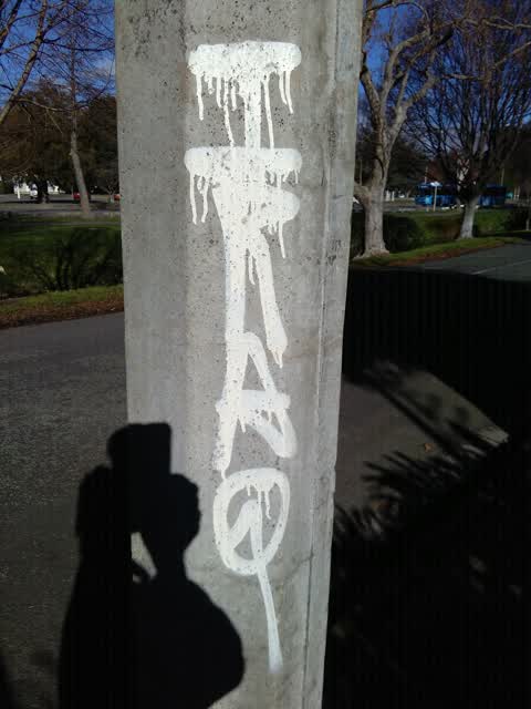 Graffiti, a report photo