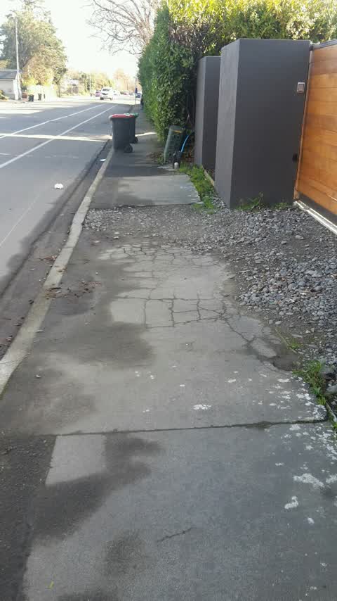 Roading/Streets, a report photo