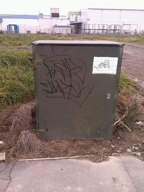 Graffiti, a report photo