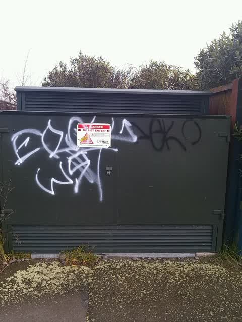 Graffiti, a report photo