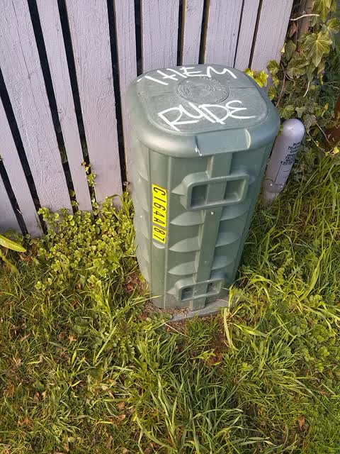Graffiti, a report photo