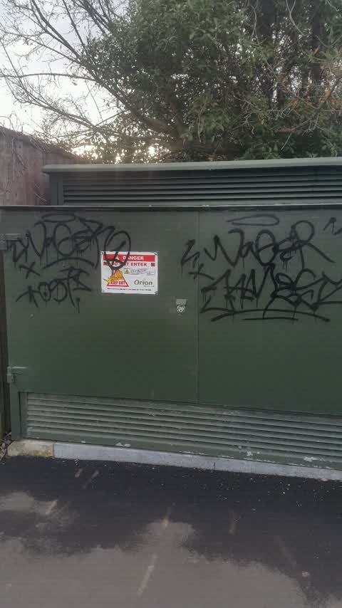Graffiti, a report photo