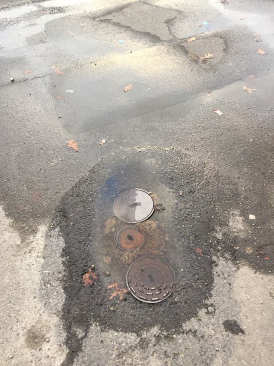 The photograph attached to this water supply report