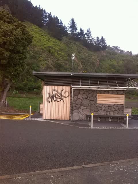 Graffiti, a report photo