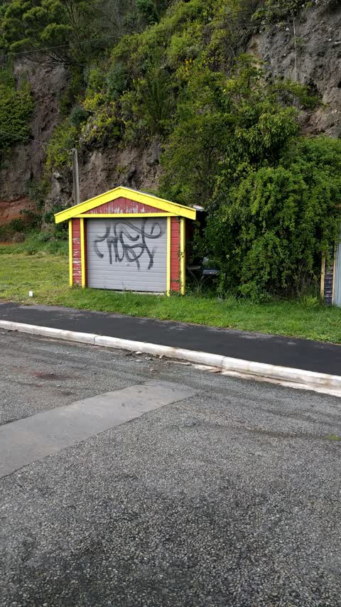 Graffiti, a report photo