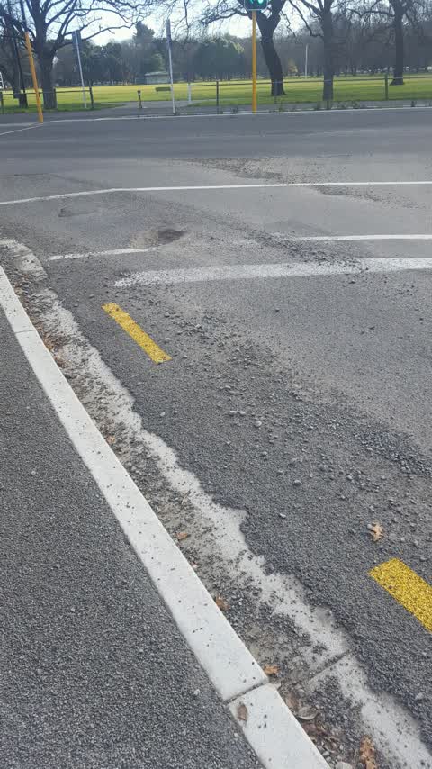 Roading/Streets, a report photo