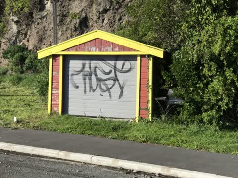 Graffiti, a report photo